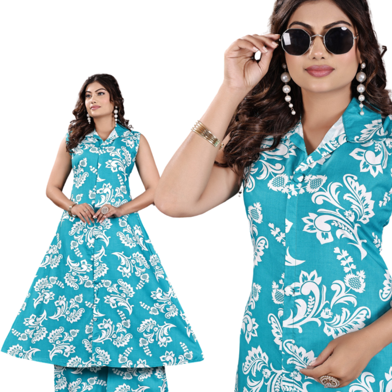 Riyon print 2 pcs Cord Set