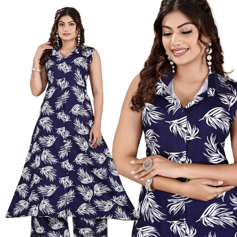 Riyon print 2 pcs Cord Set