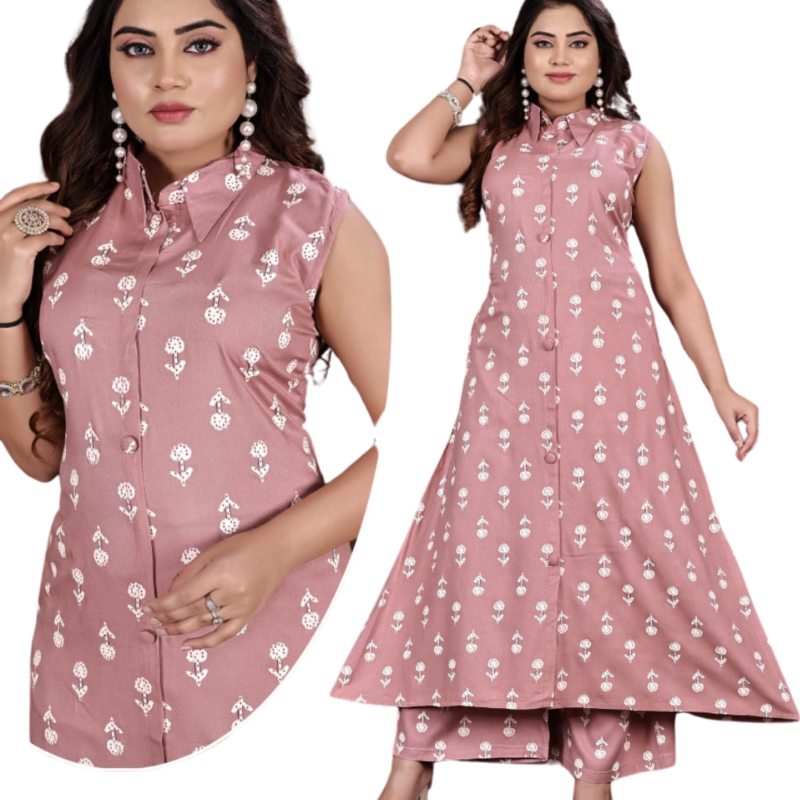 Riyon print 2 pcs Cord Set