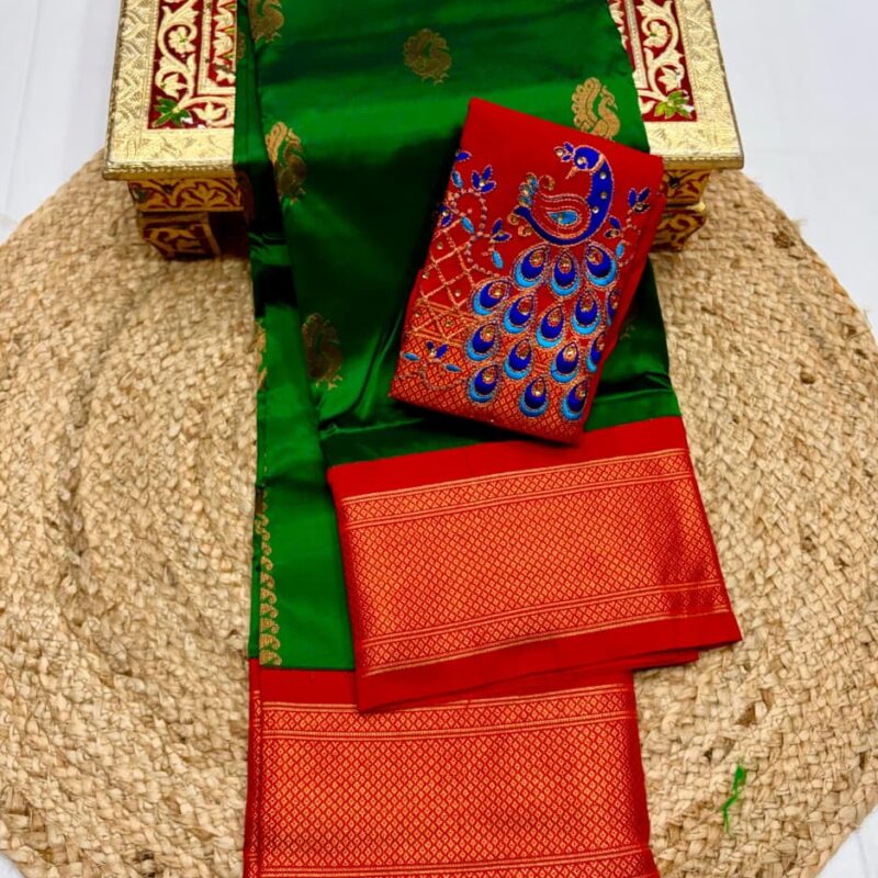 kadiyal paithani Saree